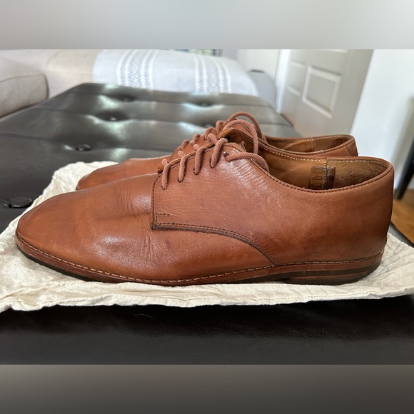 H by Hudson London Oxfords in Brown - Picture 6 of 7